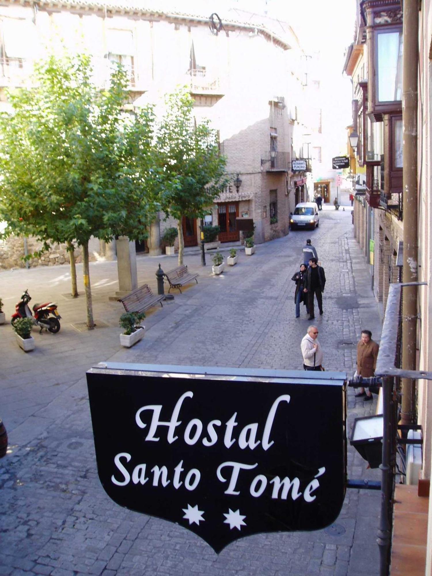 Hostal Santo Tome Toledo Eksteriør bilde